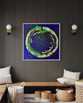 Life is a circle (blue) 1