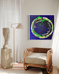 Life is a circle (blue) 2