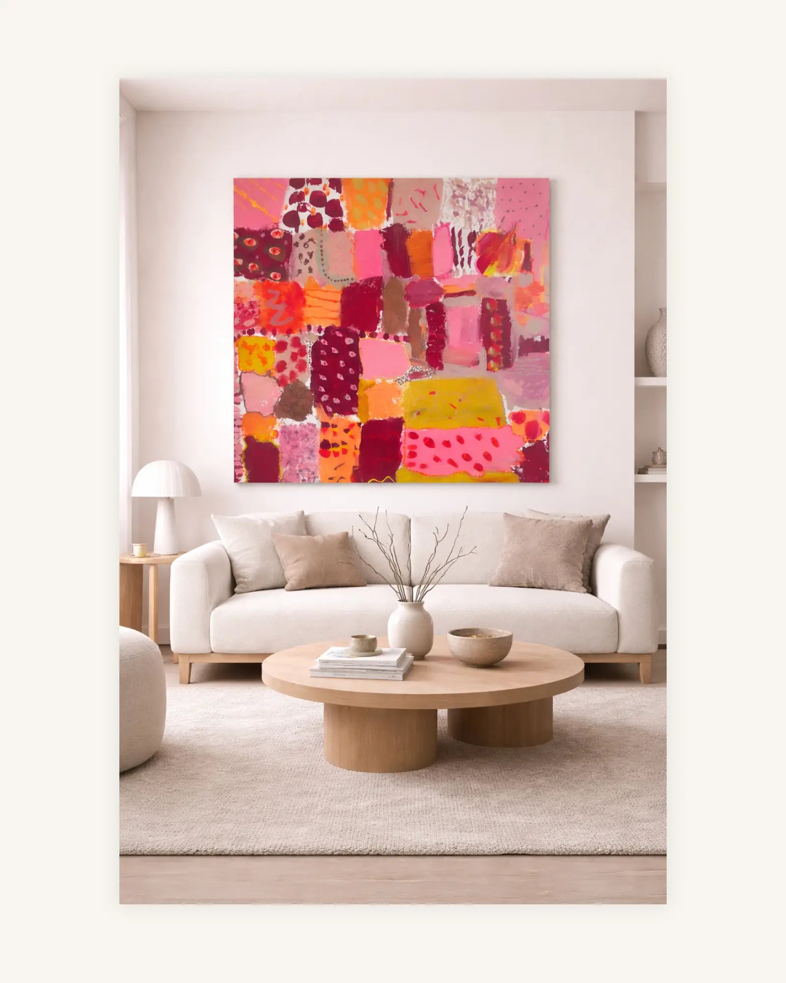 B U N T E R    T E P P I C H | 13.07.2025 | Unikat | Handsigniert auf der Rückseite | Acrylic on Canvas | Unique Piece 1