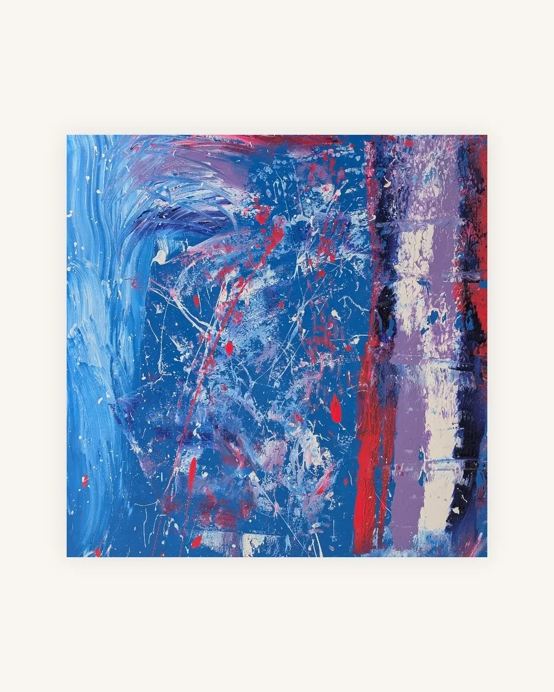 M E E R   Intuitive Acrylmalerei/ Unikat, 2024