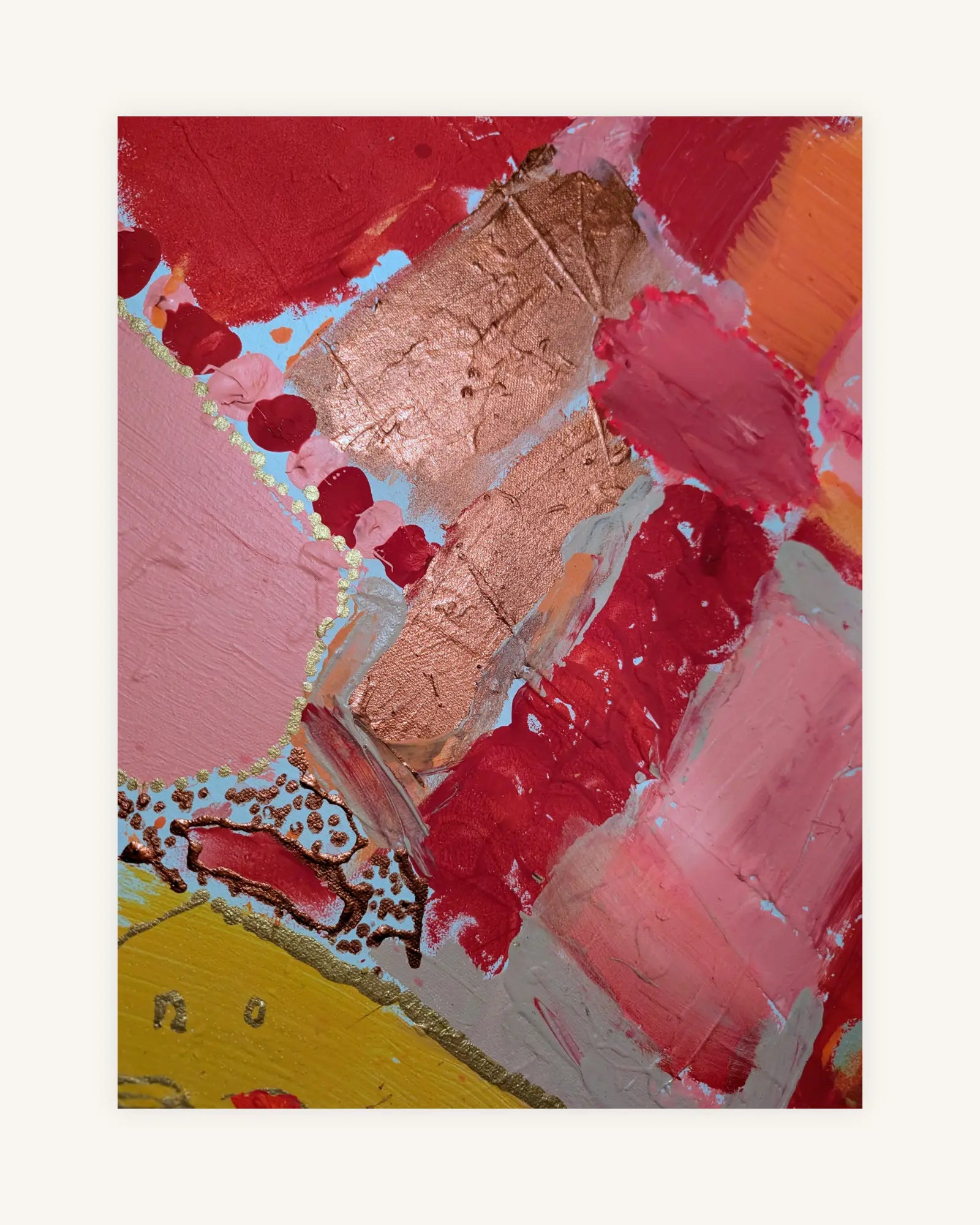 B U N T E R    T E P P I C H | 13.07.2025 | Unikat | Handsigniert auf der Rückseite | Acrylic on Canvas | Unique Piece 4