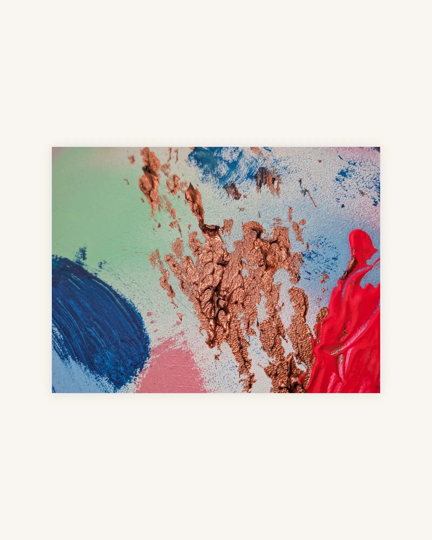 COOL LOVE | Intuitives Unikat | Mixed Media |Handsigniert auf der Rückseite 6