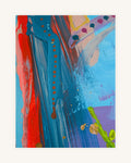 H E R Z I | Unikat | Handsigniert auf der Rückseite | Mixed media on Canvas | Unique Piece 1