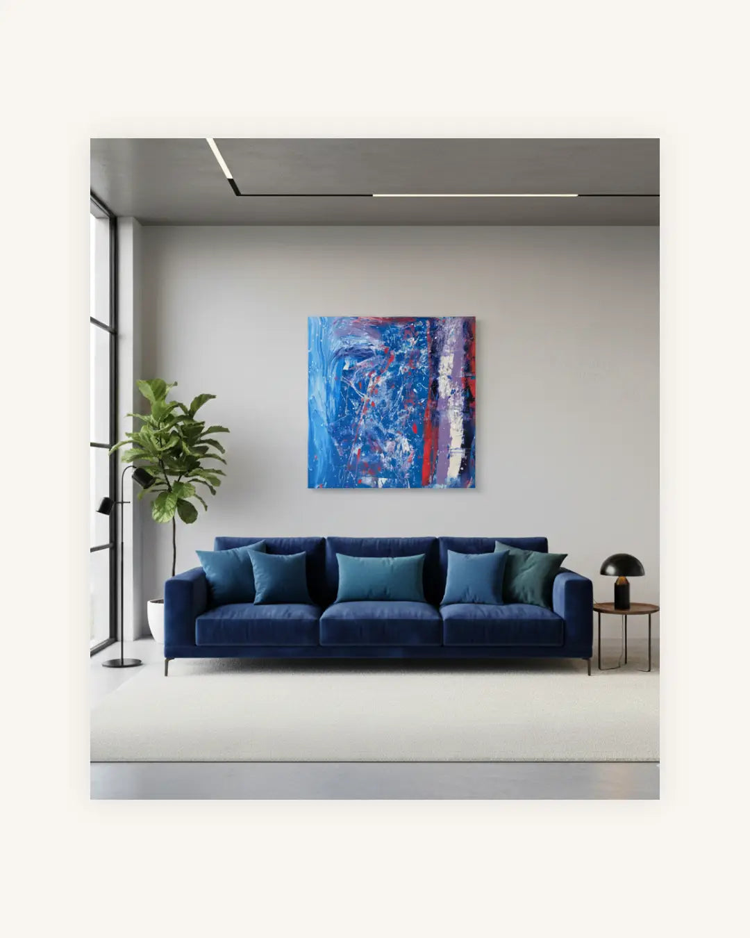 M E E R   Intuitive Acrylmalerei/ Unikat, 2024 5