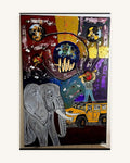Traum Elefant mit Planeten 0
