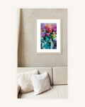 Tulpen in Rot, Orange und Violett I Chromatic Presence 5