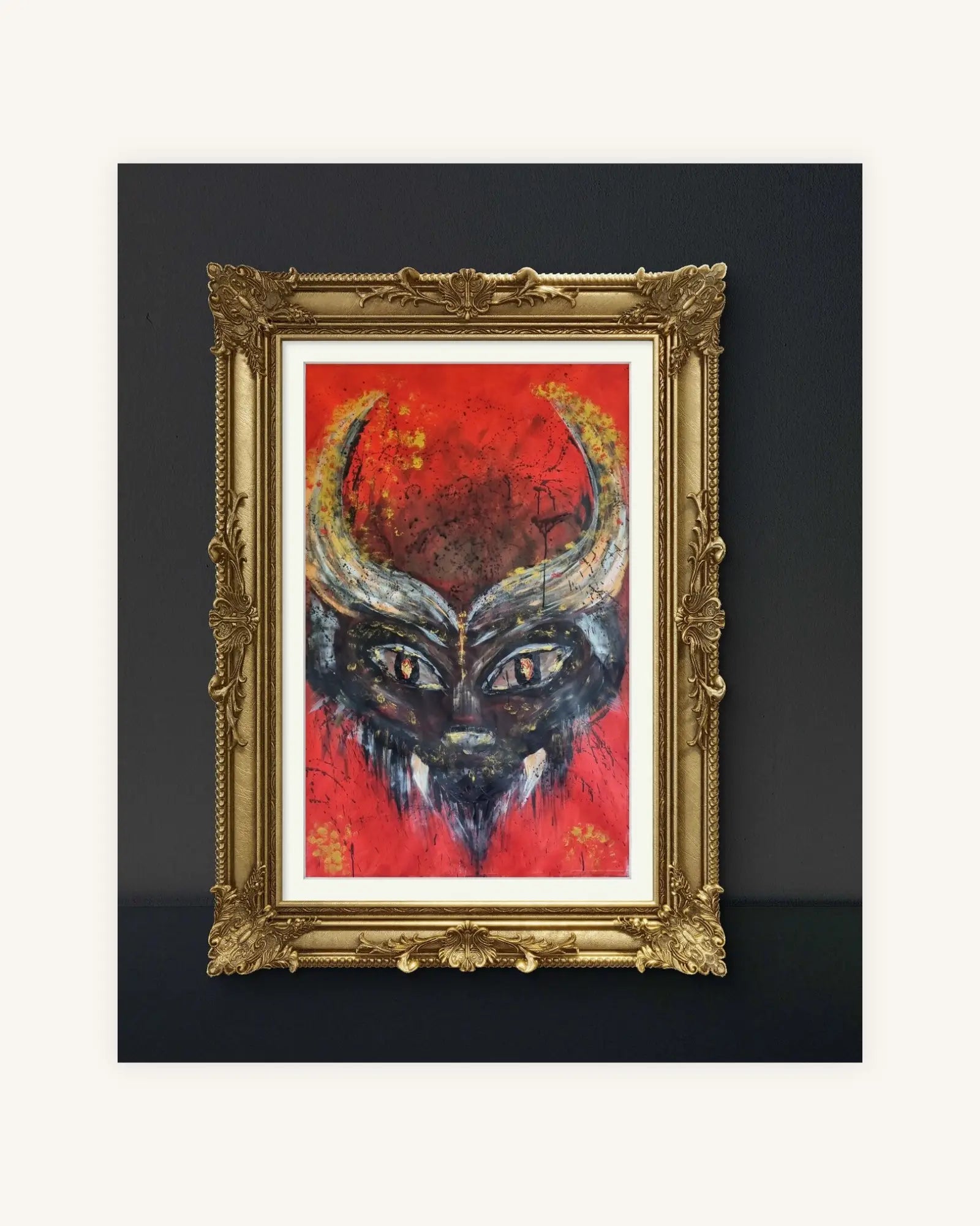 Peaceful Fire Soul in Red 1
