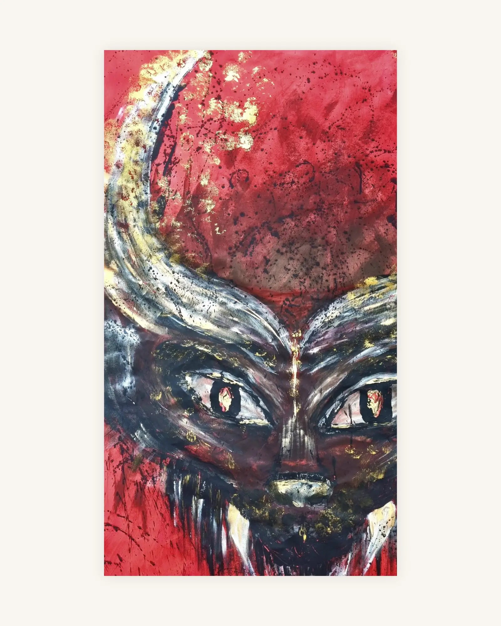 Peaceful Fire Soul in Red 2