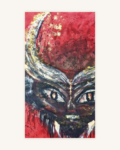 Peaceful Fire Soul in Red 2