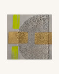 Circle with neoyellow stripe 1