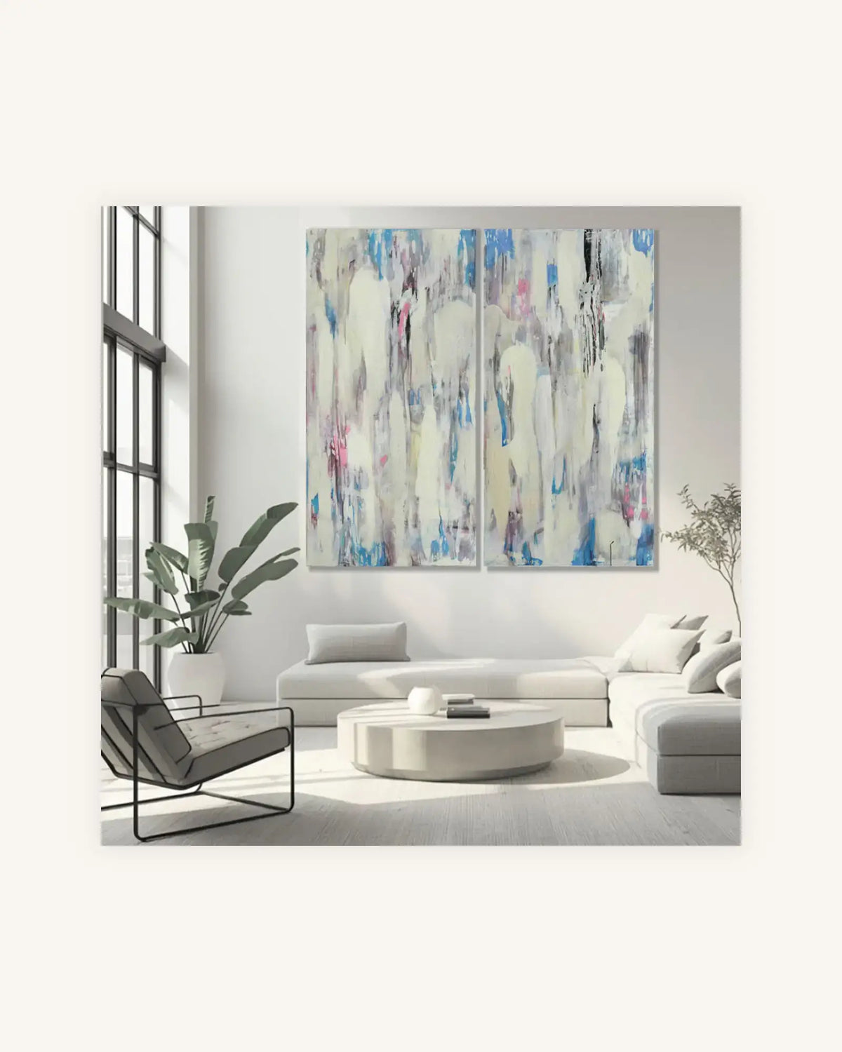 Ohne Titel No. 6 & 7, Diptychon 1