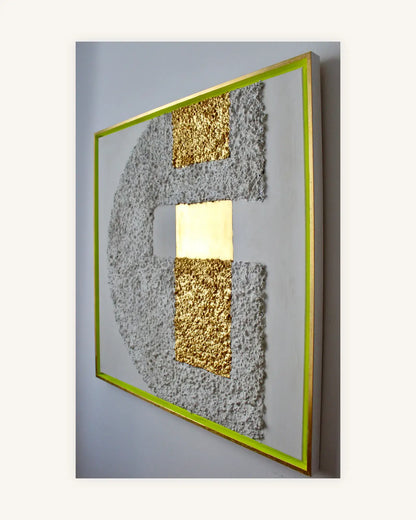 Gold and Stone with Neo-yellow 1