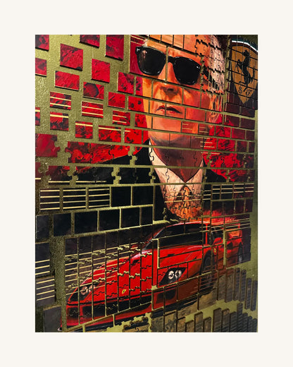 Enzo Ferrari F40  meets Puzzle 8