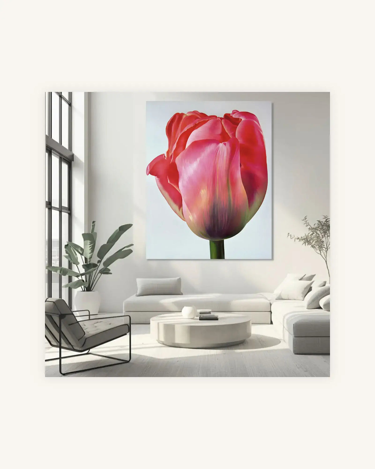 Tulpe Positiv-Negativ No. 2, Diptychon 1