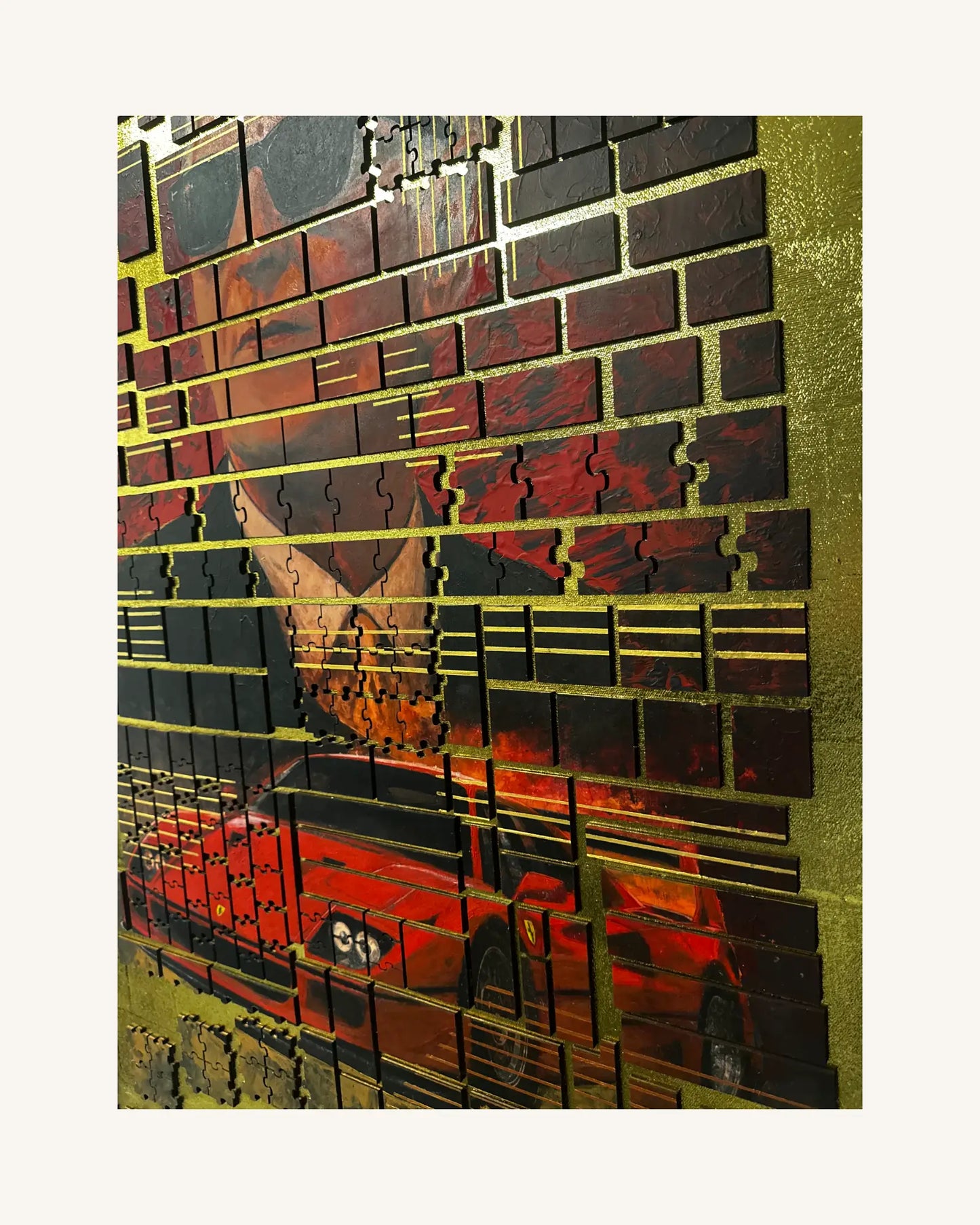 Enzo Ferrari F40  meets Puzzle 7