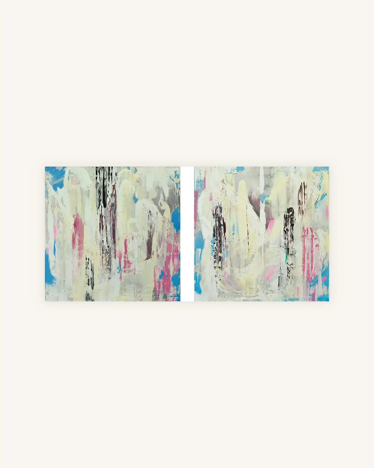 Ohne Titel No. 4 & 5, Diptychon 0