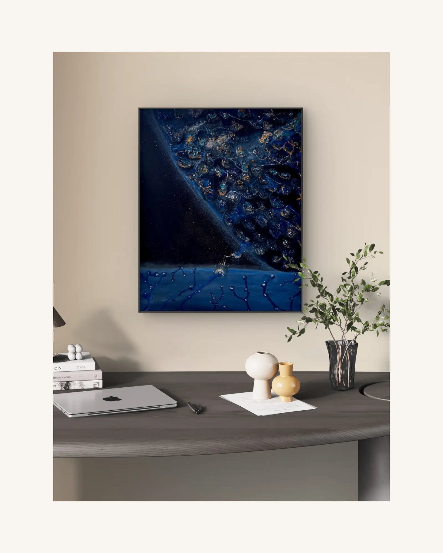 Deep Field - Lapis Lazuli & Neuronale Strukturen 2