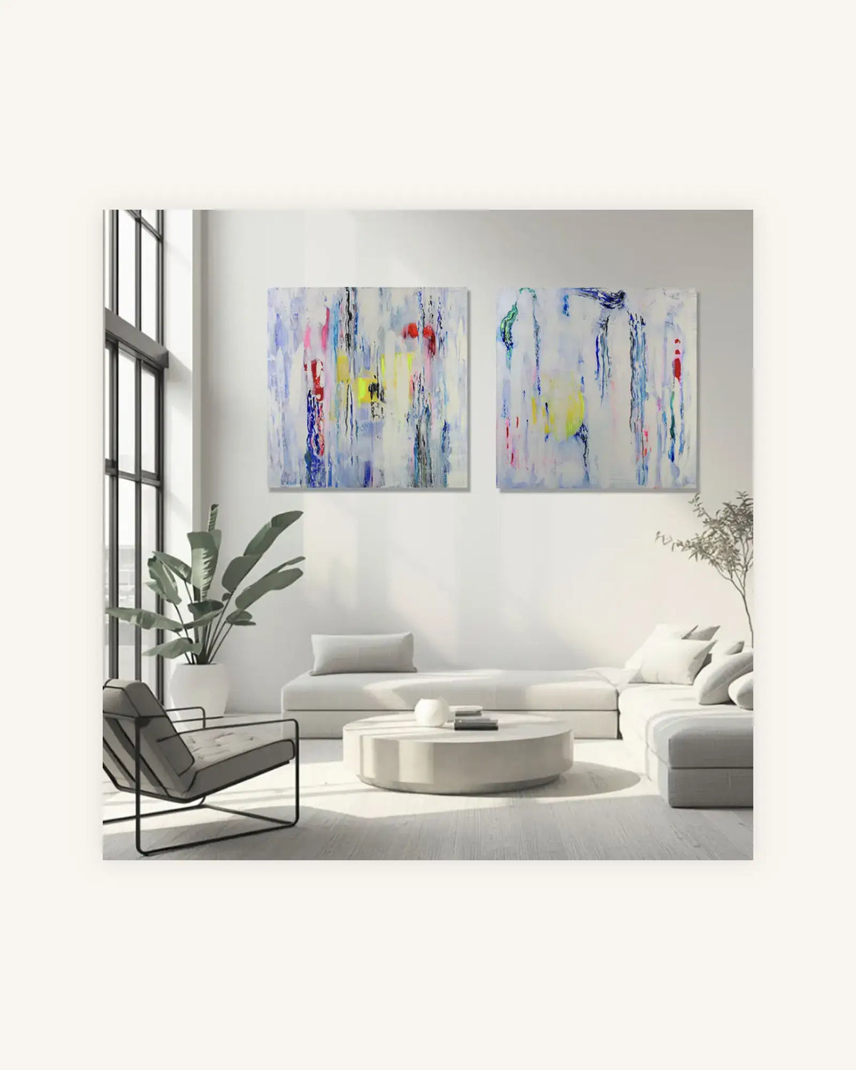 Ohne Titel No. 8+9, Diptychon 1