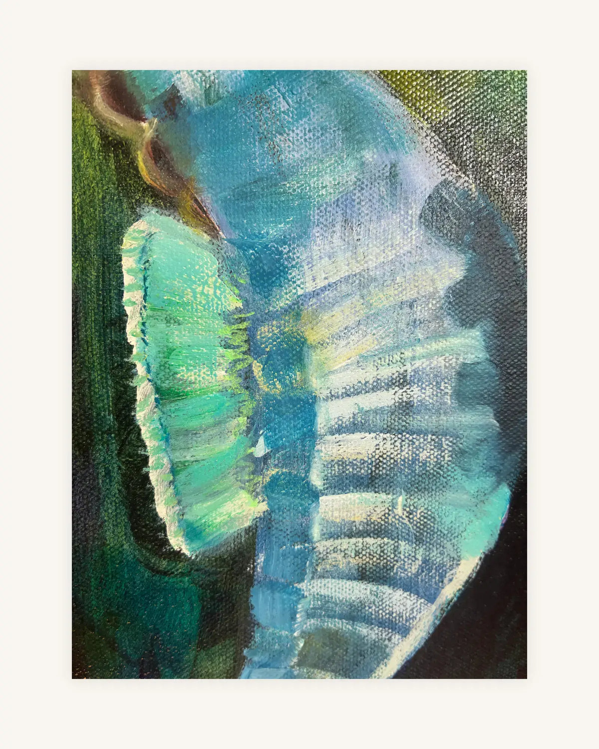 Sea Horse and Floral Fantasy 3