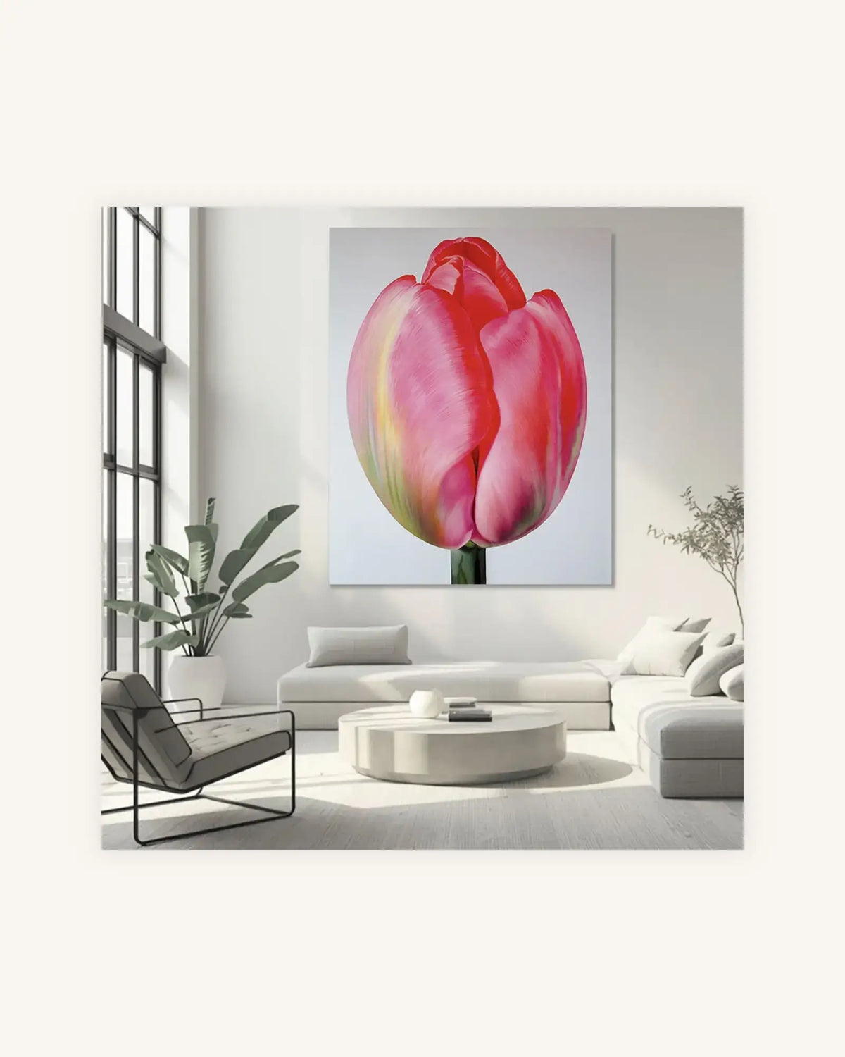 Tulpe Positiv-Negativ No. 3, Diptychon 1