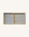 POOL Edition Line Extension No 9 - I/XX Fine Art Print auf Leinwand in Schattenfuge weiß, partiell handbemalt 1