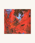 Abstrakt Rotblau 3