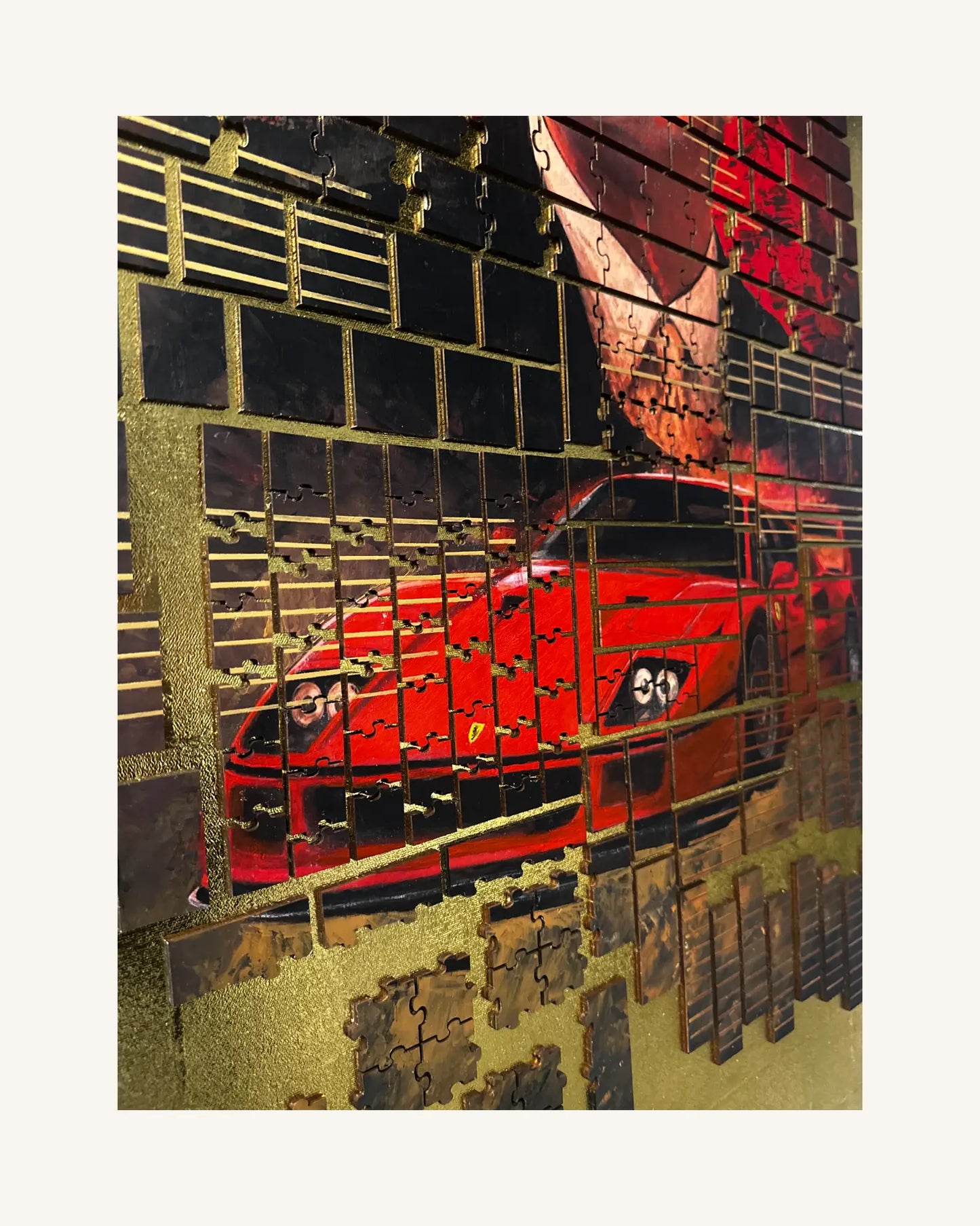 Enzo Ferrari F40  meets Puzzle 6