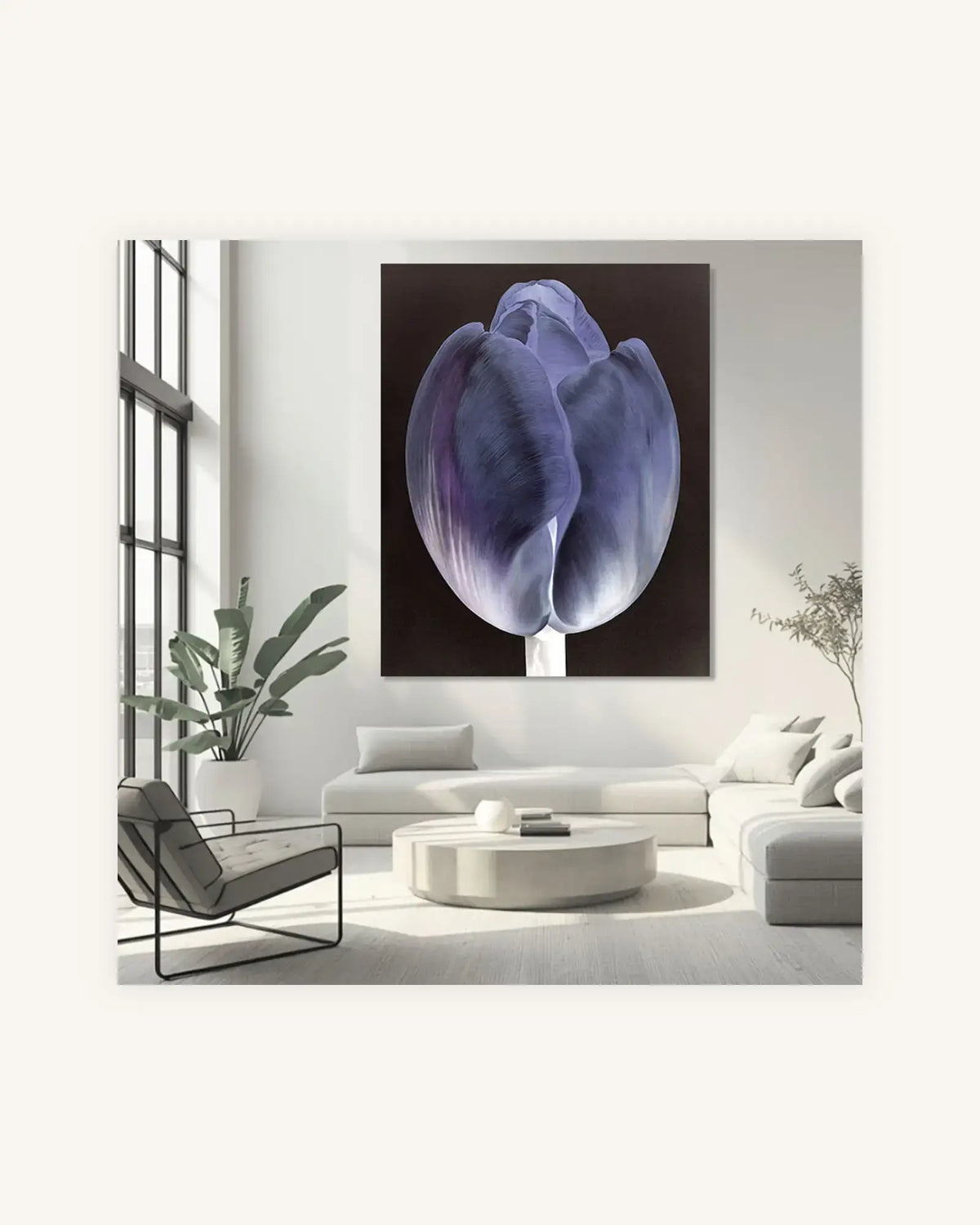 Tulpe Positiv-Negativ No. 3, Diptychon 2