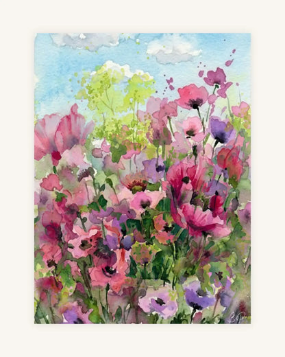The whispering of the poppy field 0